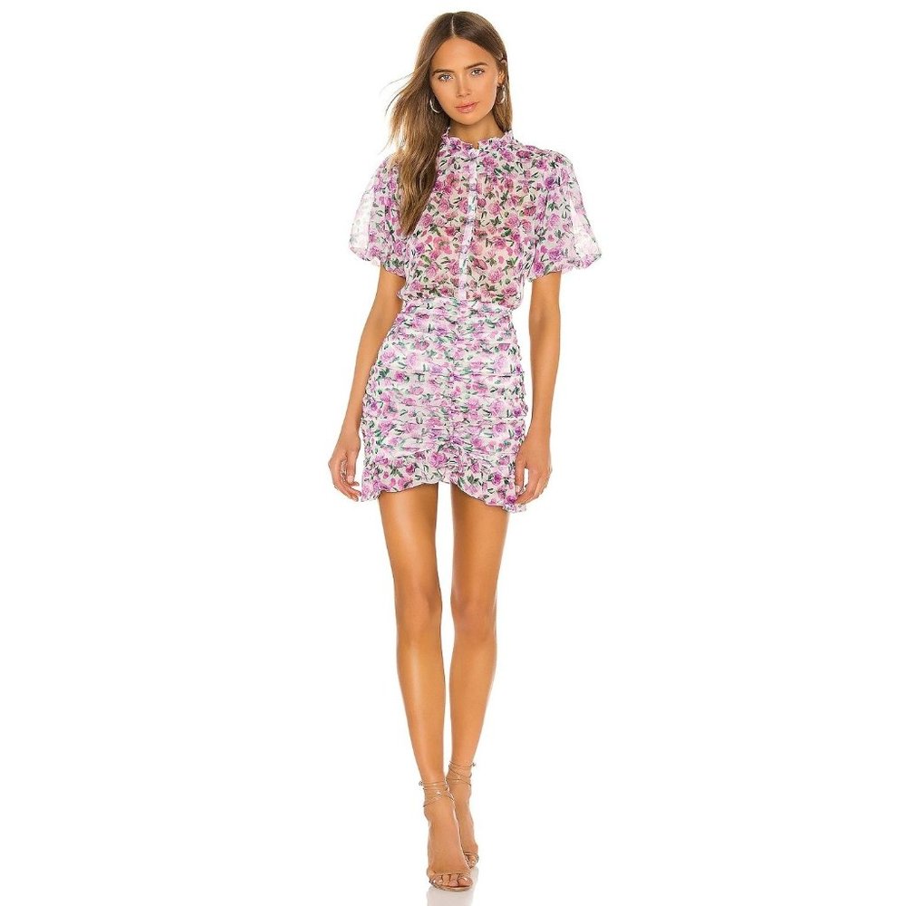 IORANE Floral Mini Dress in Mini Floral Small